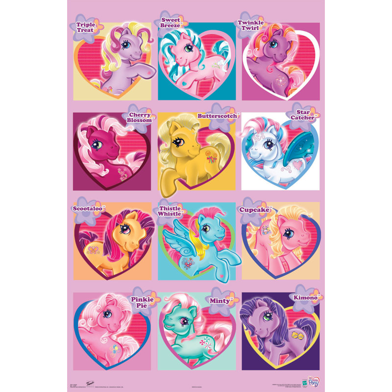 My little pony-impression sur papier
