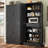 71" Farmhouse Kitchen Pantry Storage Cabinet With 4 Adjustable Shelves And Drawer-231552957