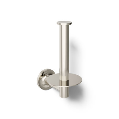 Purist Vertical Toilet Paper Holder, Wall-Mount Bathroom Toilet Paper Holder