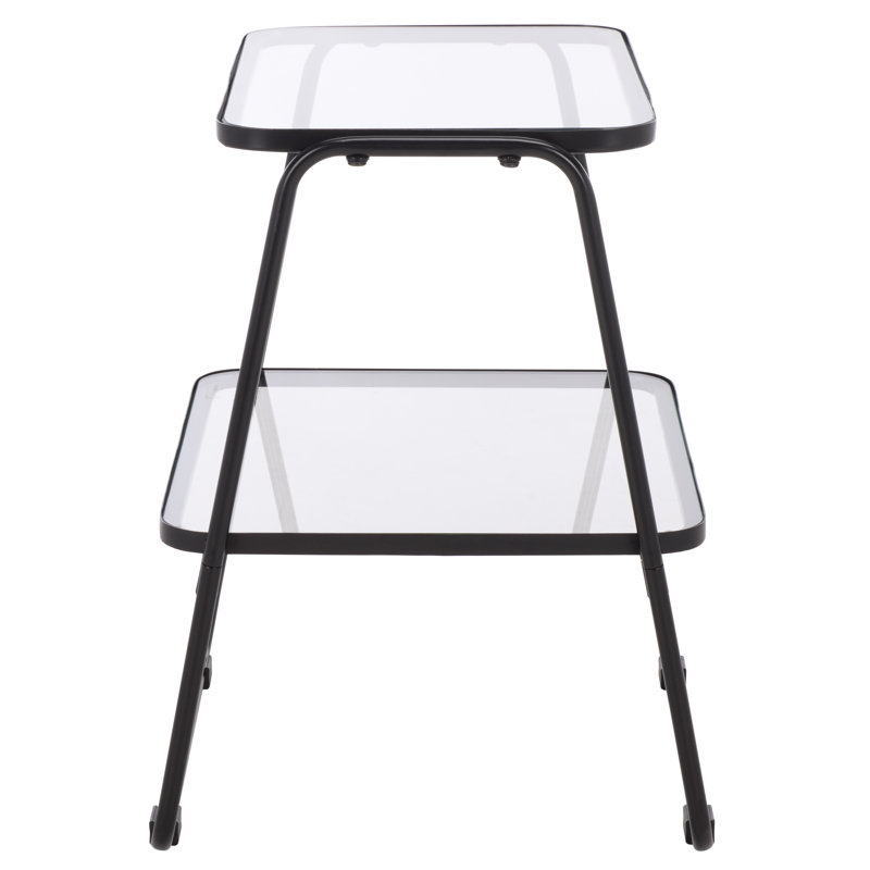 Table d'appoint Zunia, Noir