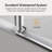 68"-72"W x 76"H Frameless Sliding Shower Door with 3/8" SGCC Tempered Glass,304 Stainless Steel Hardware-124637937