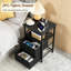 40cm W Metal Bedside Table