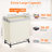 165l Laundry Basket With Wheels, Large Heavy Duty Commercial Rolling Laundry Hamper With Handles, Tall Steel Frame Laundry Cart For Laundry Room Bedroom Hotel Home Dorm-111135717-111135718