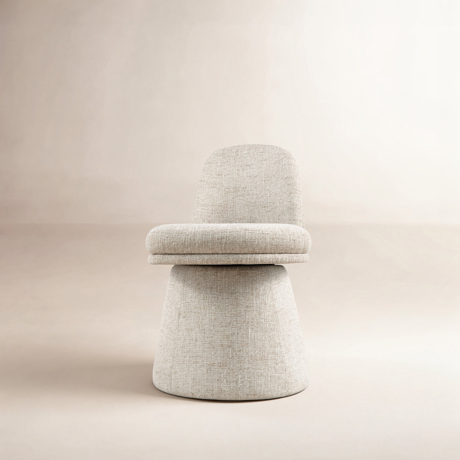 Essex Swivel Side Chair, Oatmeal