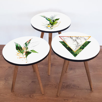 Tables gigognes 3 pieds