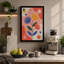 Geometric Botanical Bloom Mid-Century - Wrapped Canvas-963974923-963974925