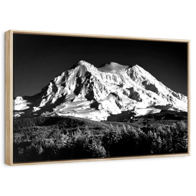 Mount Shasta Monochrome