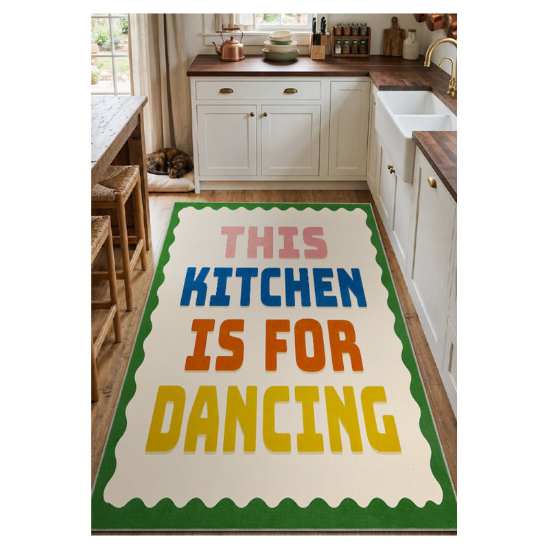 Tapis tissé à la crème Mosso, 4'11" x 7'7"