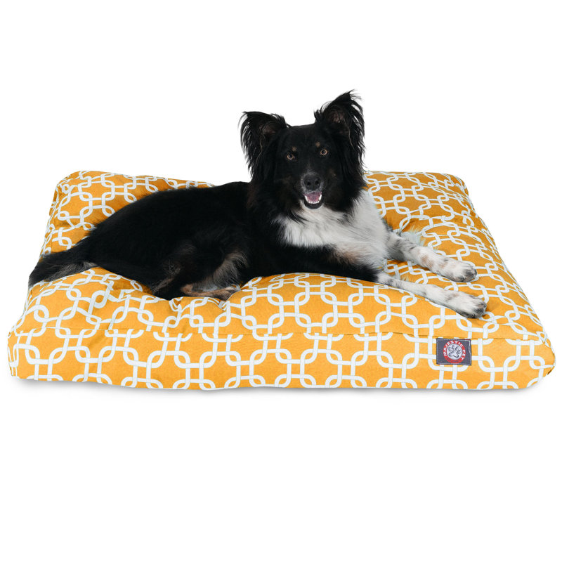 Coussin Links Orthopedic, Jaune, Moyen (l 29 po x P 36 po x H 5 po) ;