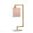 9X14.3X25.2" Metal Table Lamp