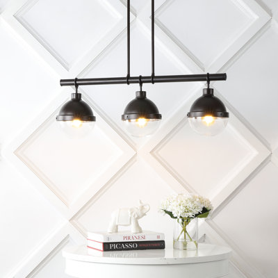 Aleeccia 3 - Light Oil Rubbed Bronze Kitchen Island Pendant