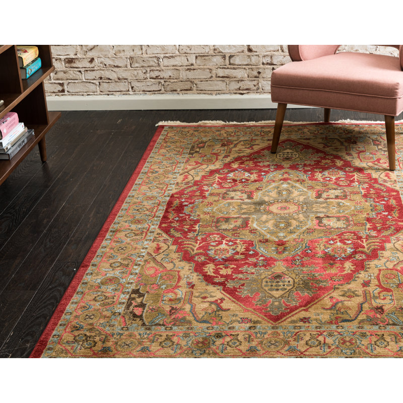 Eesi Floral Indoor Rug, Rectangle 5'1" x 8'