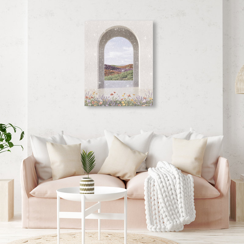 Window To Paradise Print by Oliver Gal, 20"H x 24"W, Gallery Wrapped