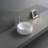 Ruvati Bathroom Vessel Sink Round White Circular Above Counter Porcelain Ceramic-101344037