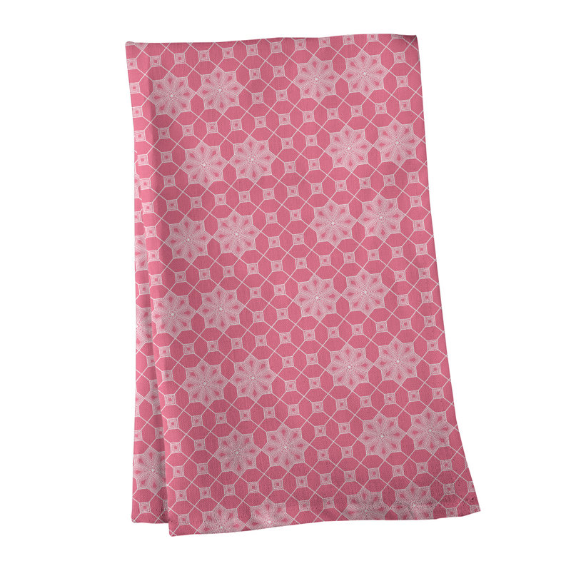 Mcguigan Tea Towel Kitchen Towel, Poly Twill, Pink