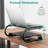 Monitor Stand Riser, Computer Desktop Stand Riser Holder, Vented Metal 2 Tier Desk Shelf
