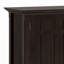 Bedford 54"W Solid Wood Transitional 3-Door Sideboard Buffet with Drawers and Adjustable Shelves