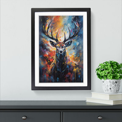 Deer Framed Print