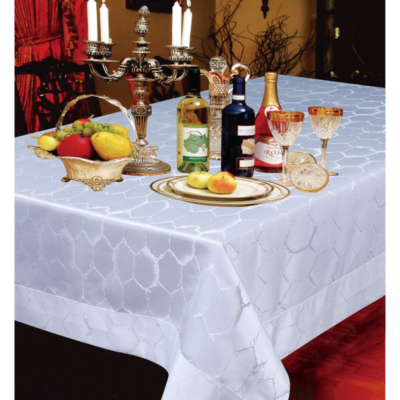 Nappe Westphal, Blanc, 70 po x 52 po