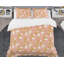 Ensemble de housse de couette à style mid-century rétro abstract-40702326