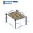 10x13FT Aluminum Pergola with Retractable Canopy-125963819-125963822