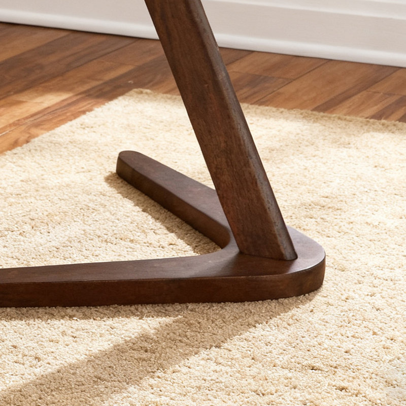 Table de bout en bois d'hévéa