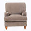 Fauteuil en tissu cacao-942939561