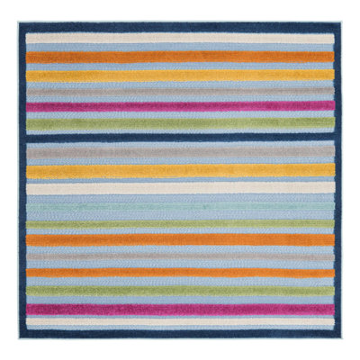 Striped Indoor / Outdoor Rug
