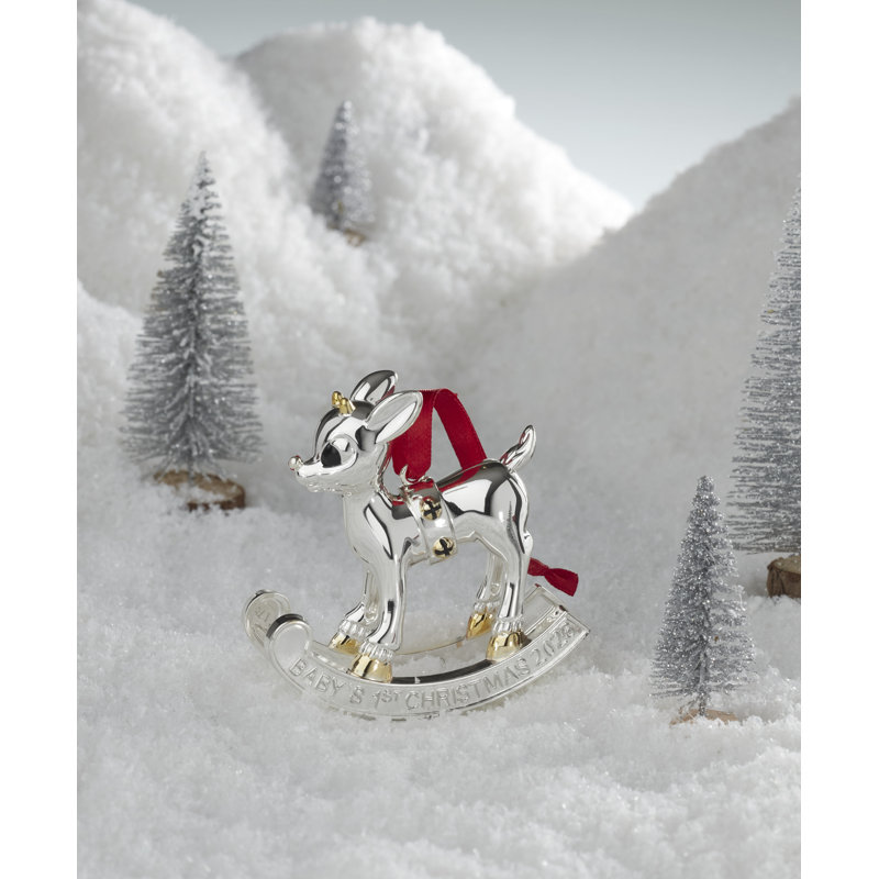2025 BABY'S 1ST CHRISTMAS RUDOLPH ORN