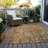 Machine Washable Indoor/Outdoor Cicel ACN1203 Copper Rug-109530021