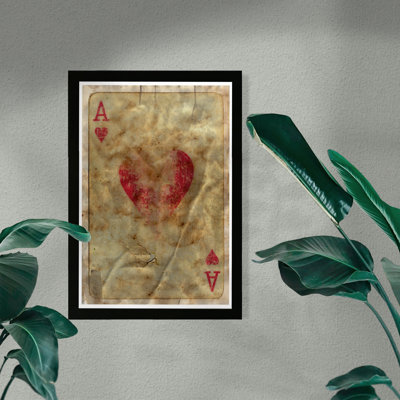 «Ace of Hearts» par Oliver Gal - reproduction d'impression sur papier