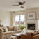 Karlena Ceiling Fan with LED Lights and Remote Control