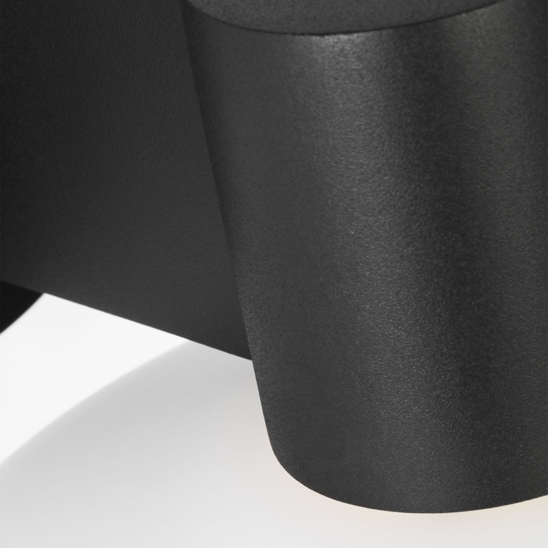Focal LED Outdoor Wall Lantern, 5.25" H x 8" W x 9.75" D, 6 W