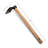 Hoe Garden Tool - 16.5” Leaf-Shaped Steel Garden Hoe with European Ash Wood Handle - Heavy Duty Multipurpose Gardening Hand Tools for Weeding, Digging, and Loosening Soil by Kings County Tools