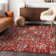 Maliana Washable Floral Indoor / Outdoor Rug