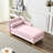 Modern Pink Velvet Chaise Lounge With Added Storage Space - Soft Upholstery, Spacious Storage, Gold Metal Legs, Simple Assembly Required Procedure Hidden Comfortable Seating, Secret Compartment,