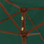 Balgobin Garden Parasol with Wooden Pole 198x198x231 cm-676671624