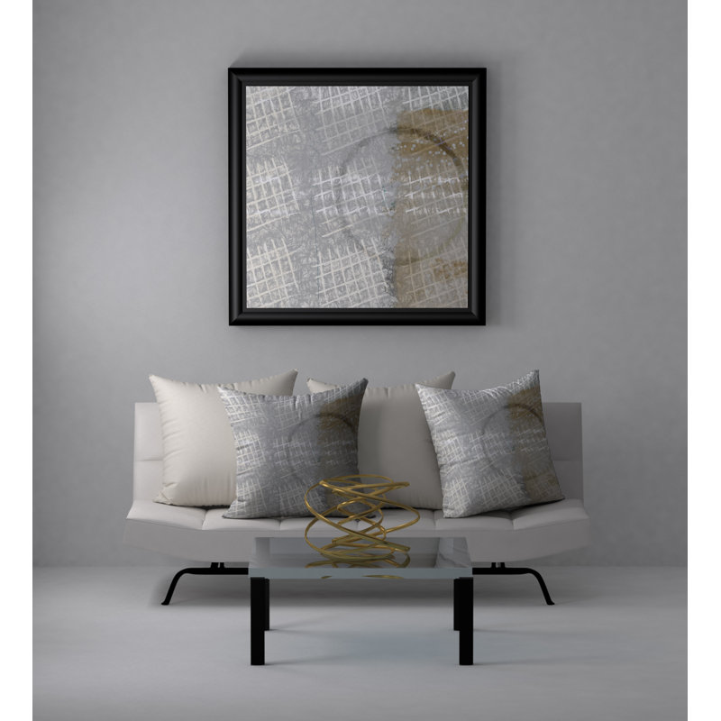 Reversible Throw Pillow, 18" x 18"
