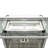 43" Propane Gas Fire Pit Table,60000 BTU Rectangular Open Weave Wicker Fire Pit With Glass Wind Guard For Outside Patio Deck Garden Backyard-668625867