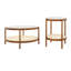 Ensemble de tables basses 2 pièces Modern Farmhouse