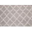 Tapis gris noué à la main de conception unique 6 pi 8 po x 10 pi New Age