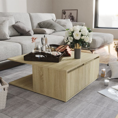 Allesandro Solid Coffee Table with Storage