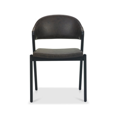 Kostka 49cm H Polyester Blend Upholstered Upholstered Back Side Chair