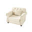 Staciee 41.3 " Velvet Sofa