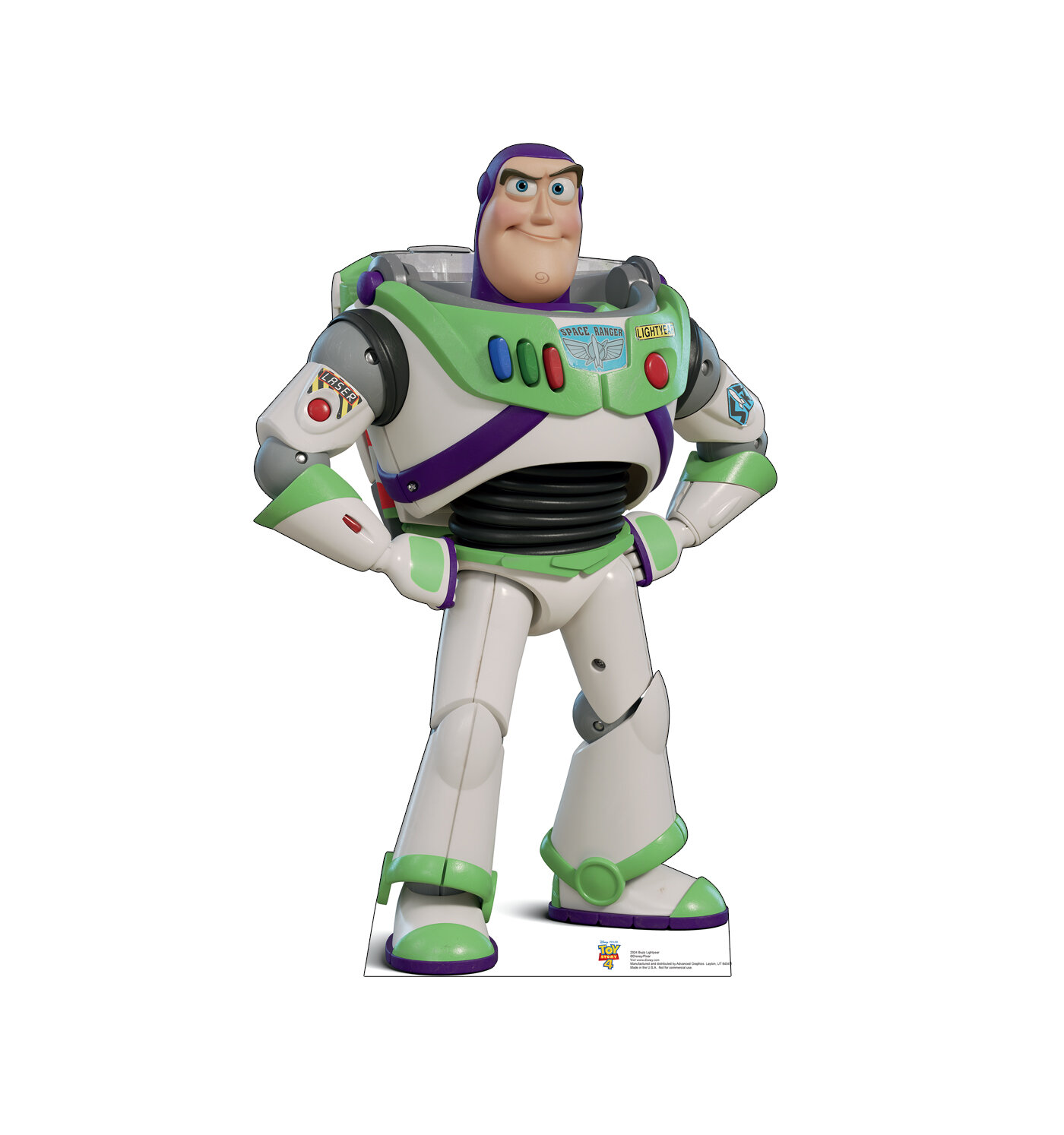Graphics Buzz Lightyear Disney/Pixar Toy Story 4 Cardboard & | Wayfair