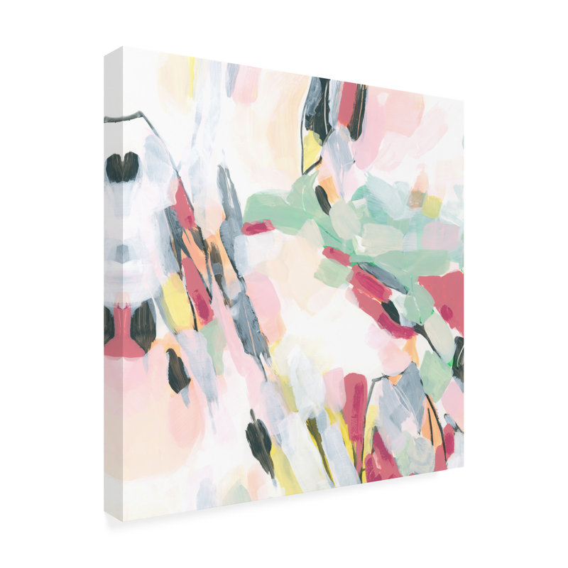 "Magenta Energy IV" sur toile, H 24 po x l 24 po