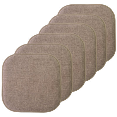 Alexis Memory Foam No Slip Back 16" x 16" Chair Pad Cushion