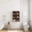 Combinaison de tablettes de rangement murales de 24 pouces, convenant à une petite salle de bain, bureau, salle de rangement-128585668