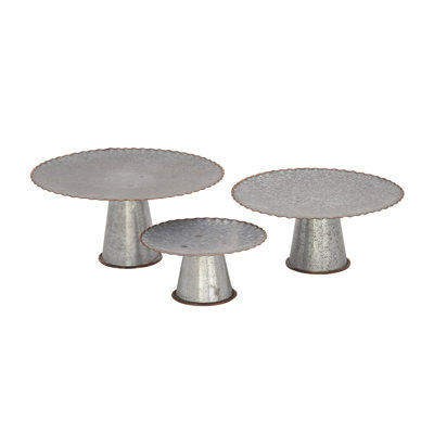 Présentoir à gâteaux 3 pièces Croker