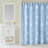 Uriel 72x72 Blue Shower Curtain